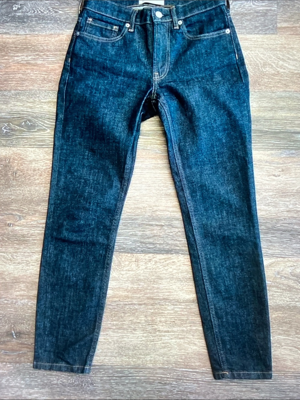 Everlane Indigo Skinny Ankle Jeans